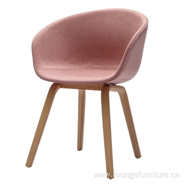 Modern Simple Design Optional Color Leisure Wooden Chair